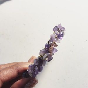 Amethyst Arm Cuff